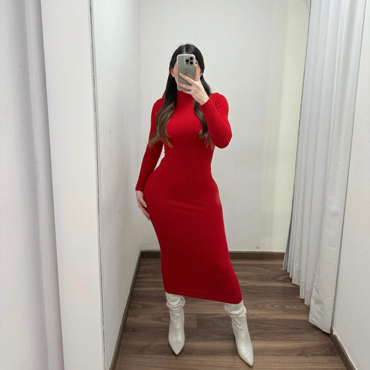 Red Turtletle Dress