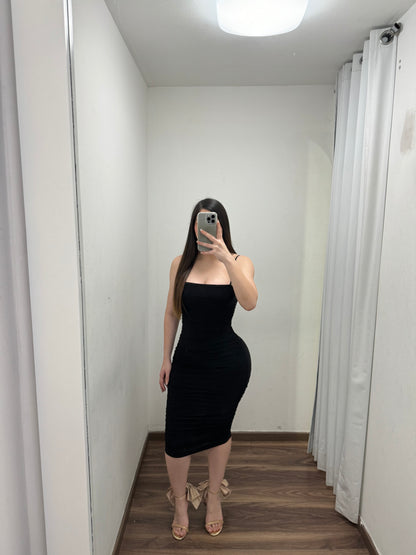 Vestido Midi Negro