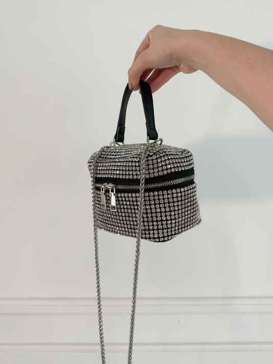 Crossbody Silver Bag