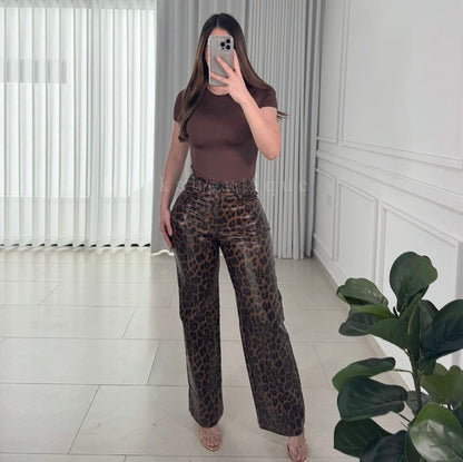 Pantalón Leopard