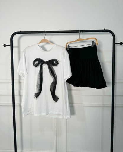 Blusa White Bow