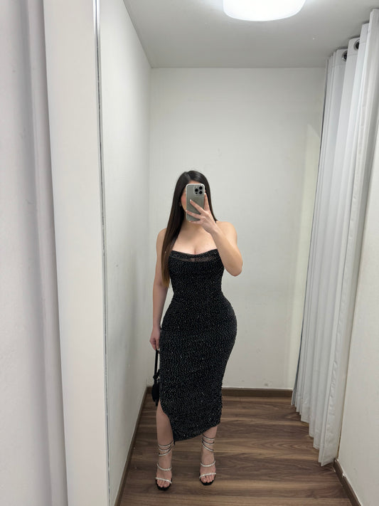 Crystal Black Dress