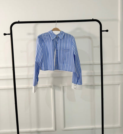 Camisa Stripe Blue