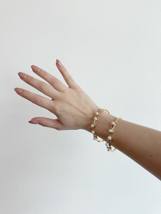 Brazalete Perlas