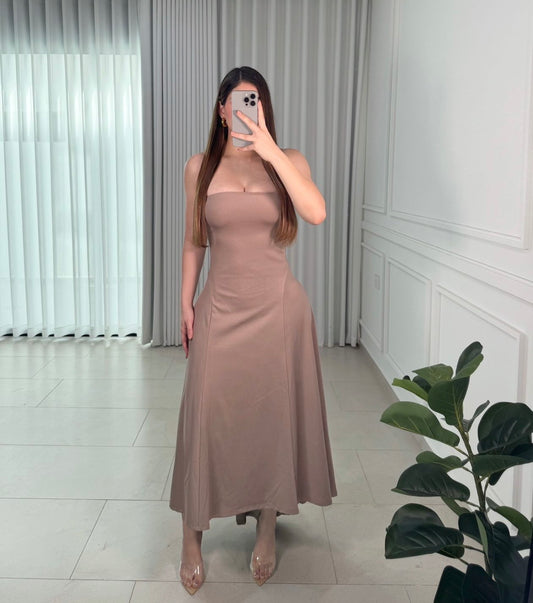 Vestido Taupe