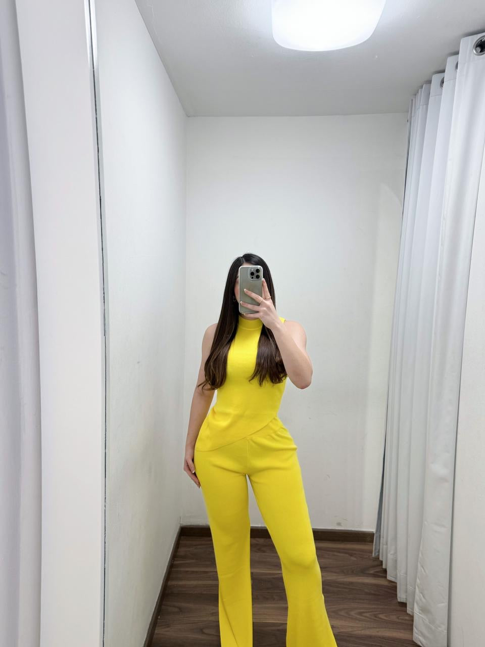 Yellow Asymmetrical Set