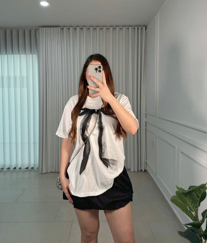 Blusa White Bow