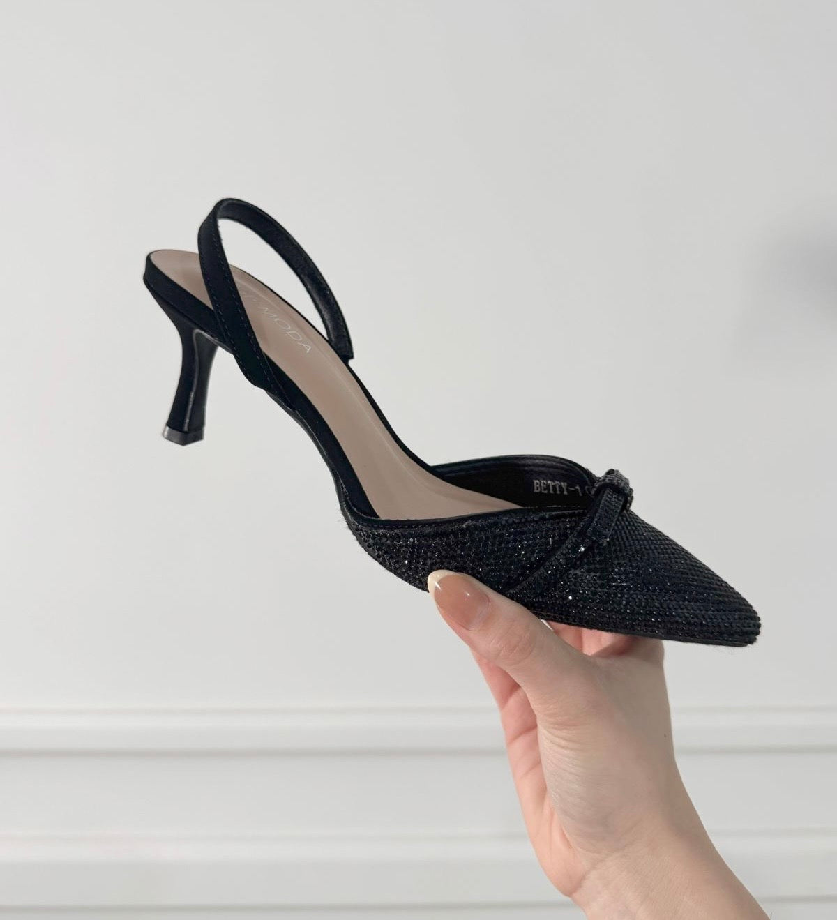 Zapatillas Betty Black