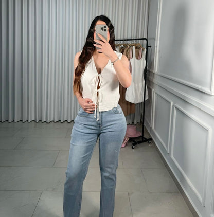 Jeans Double Waist