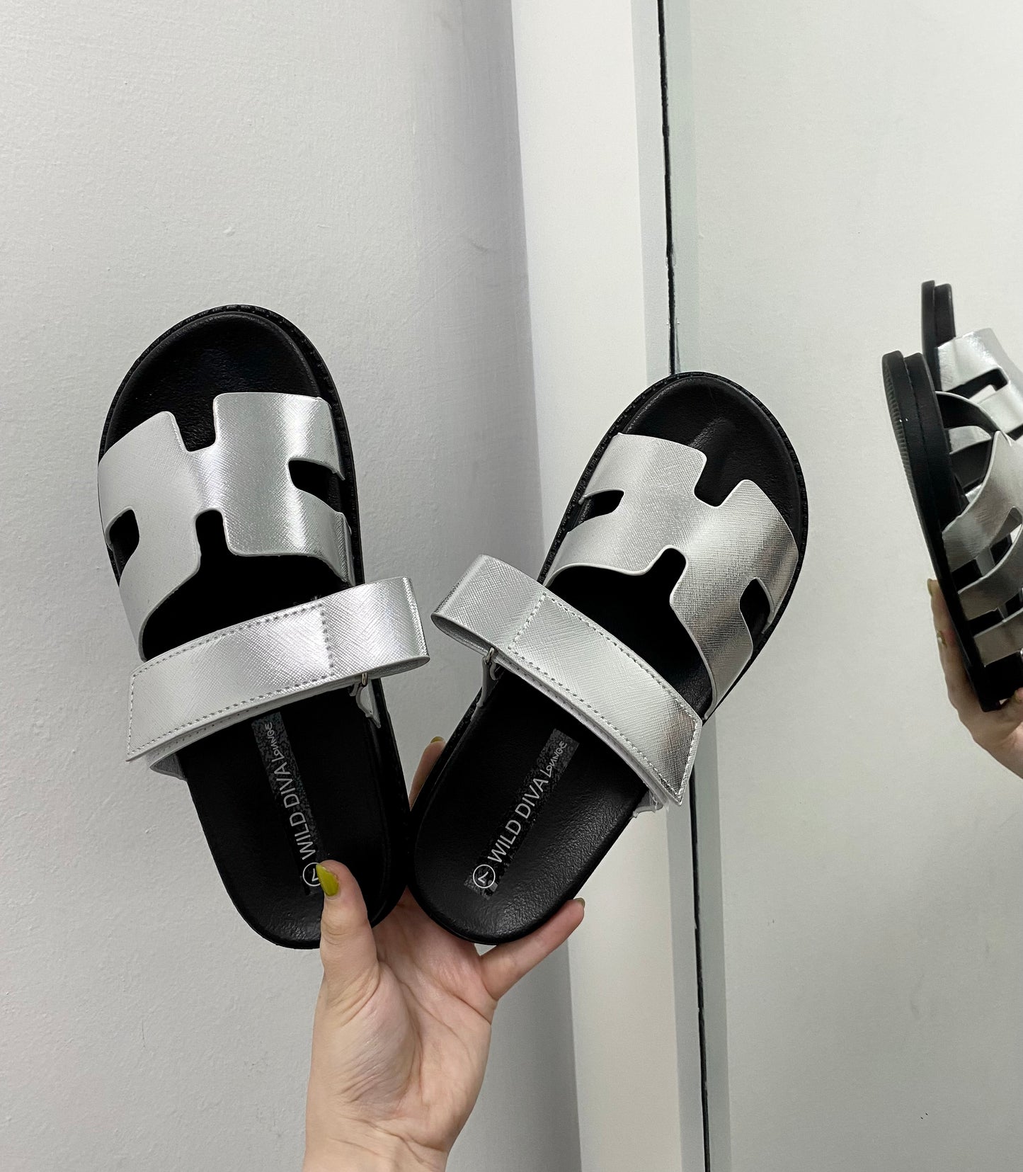 Ayo Silver Sandals