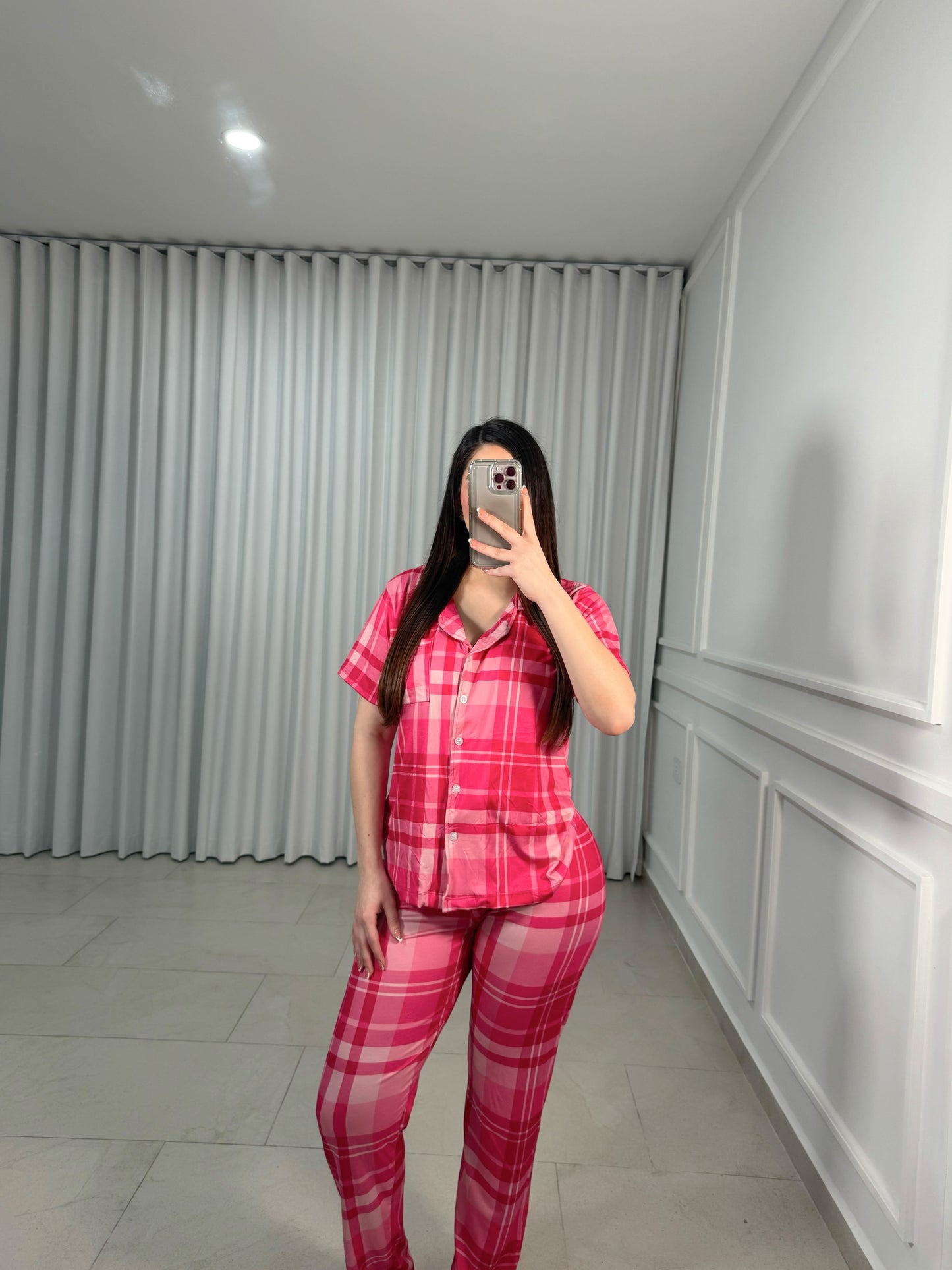 Cuadradra Pink Pajamas Pants