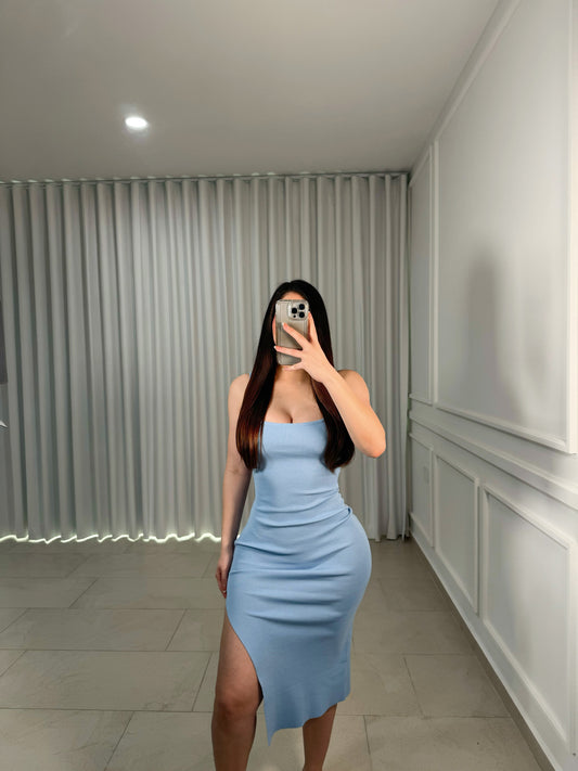 Side Babyblue Dress