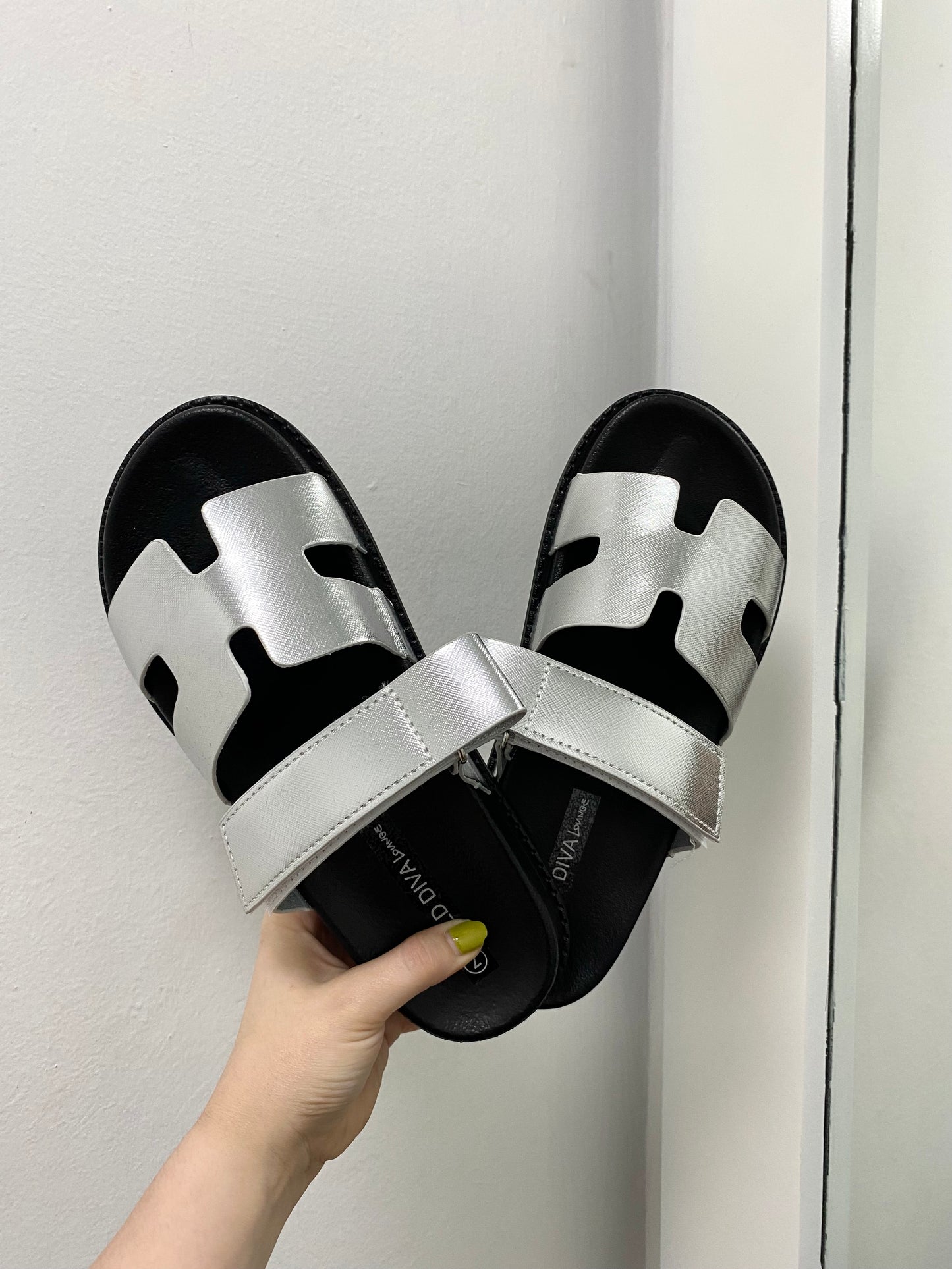 Sandalias Ayo Silver