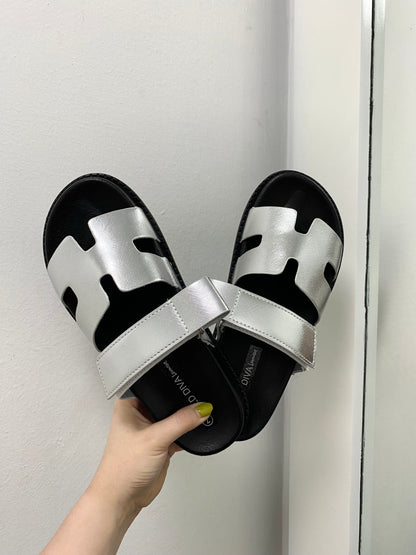 Sandalias Ayo Silver