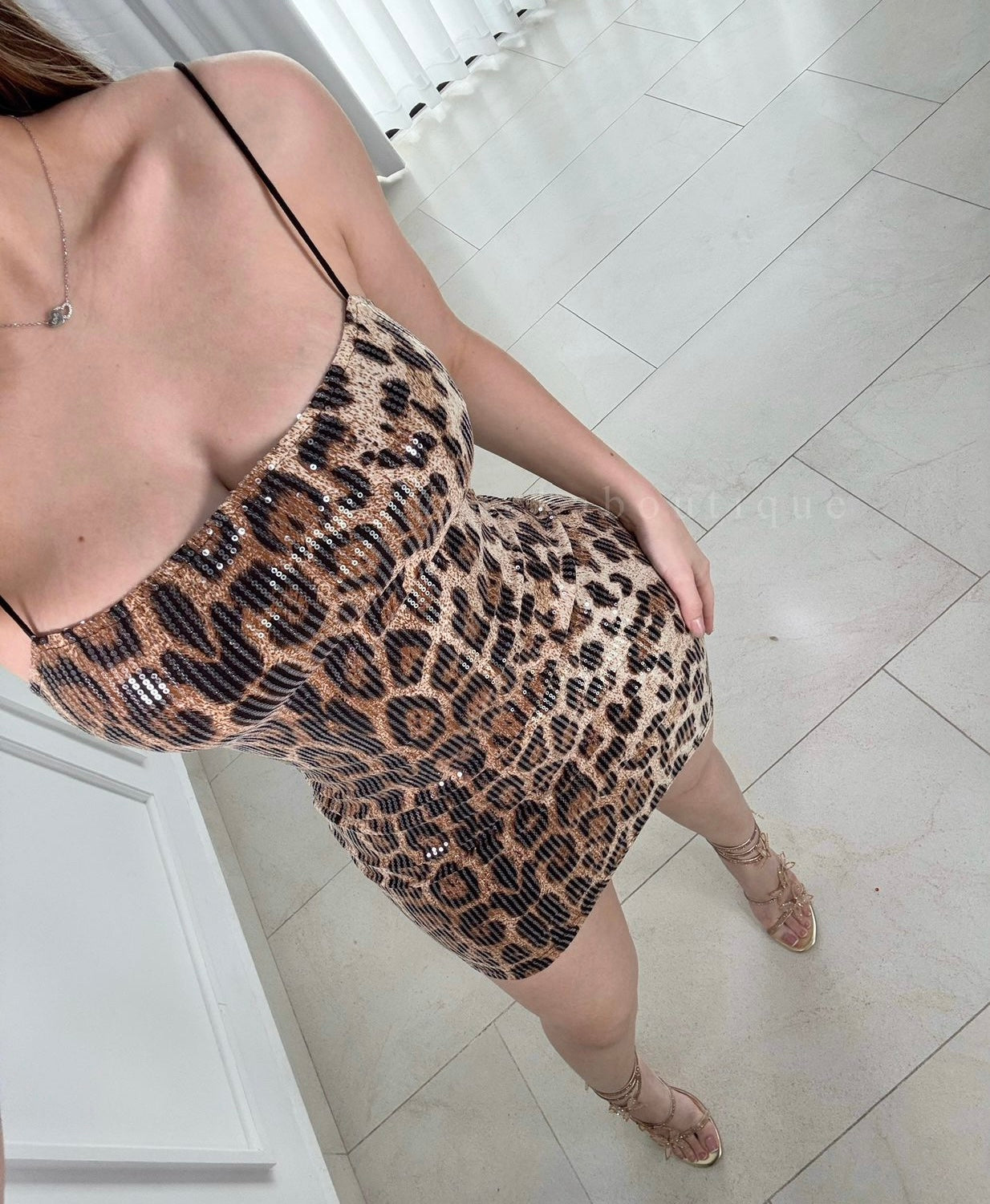 Vestido Leopard