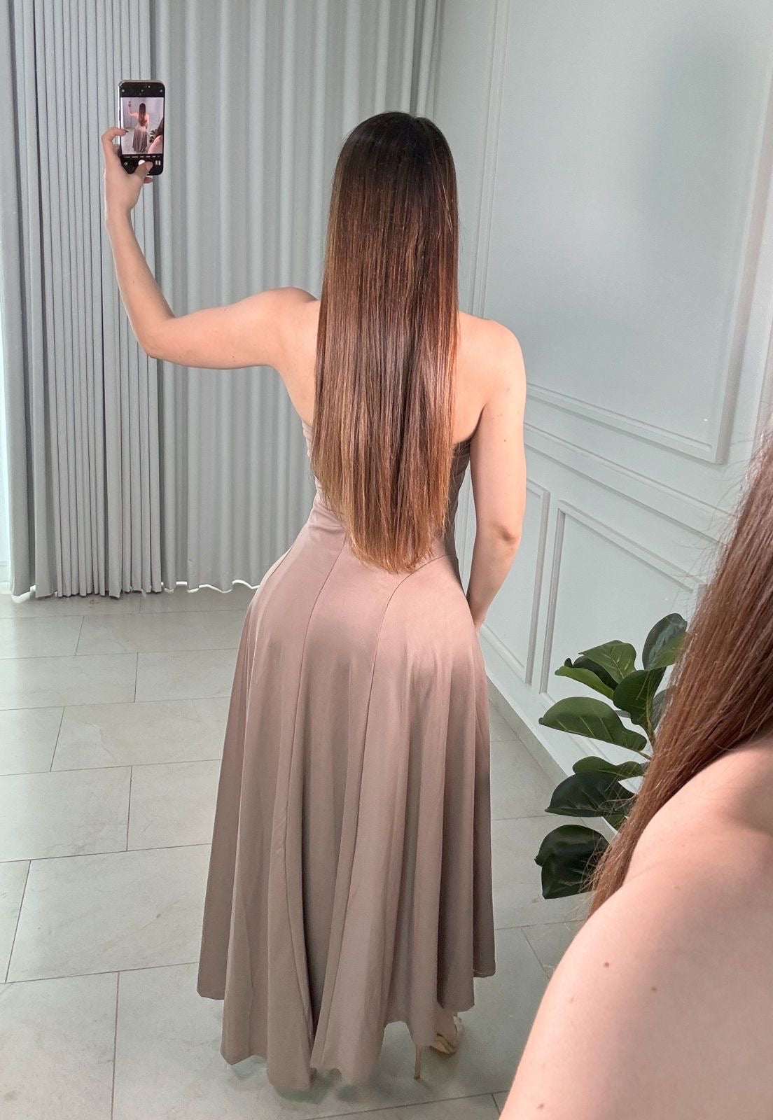 Vestido Taupe