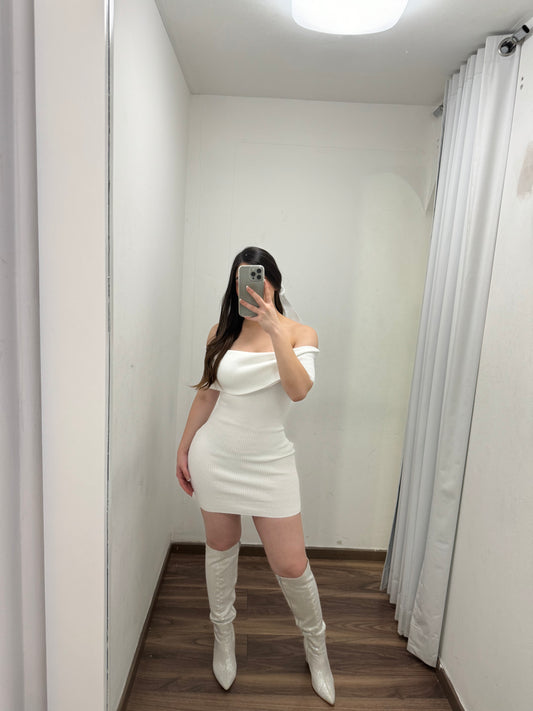 White Off Dress