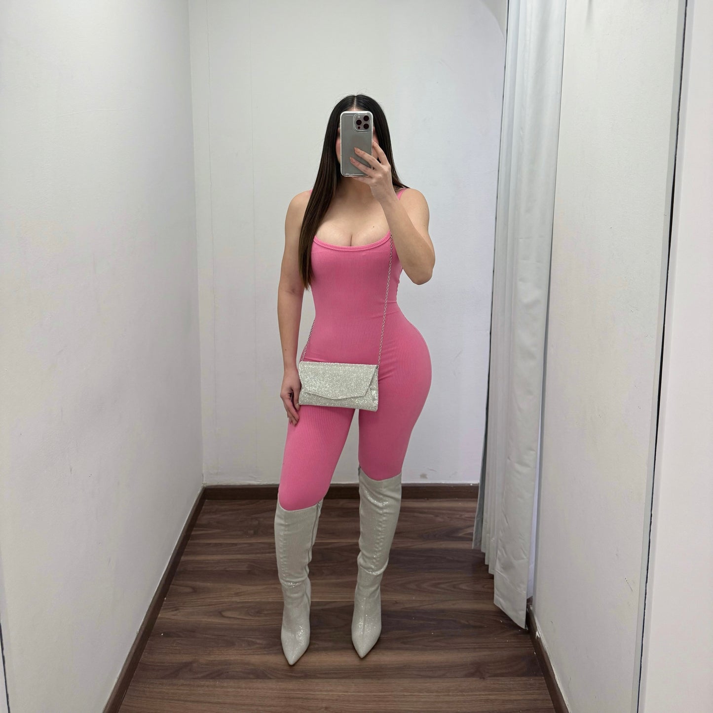 Pink Jumpsuit